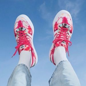 ADIDAS Sambarose Shoes - Power Pink / Cloud White / Power Pink